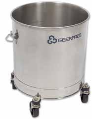 sanitize Permanently etched gradations enable easy, accurate mixing With proper care and maintenance, these buckets will provide a lifetime of corrosion-free use