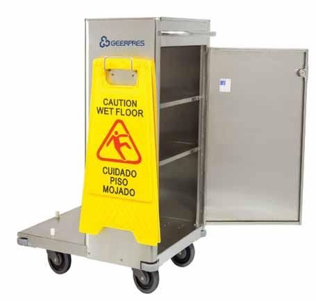 Corners! orion SS Operating Room Cart Model #2730 Offers 5.0 cu. ft.