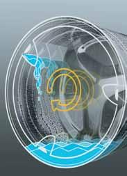 Thanks to its sophisticated 3D sensors, the new washing machine from Siemens uses the optimal amount of water for every cycle and every load.