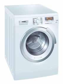 Washing Machines Washing Machines Washing and Drying ecoexclusive WM14Q468GC White, 1400rpm WM12Q468GC White, 1200rpm WM14S790GC White, 1400RPM Energy Efficiency Class: A+++ Made in Germany Capacity: