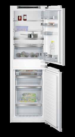 Built-in refrigerator Built-in refrigerator KI85NAD30G Built-in bottom freezer, integrated, flat hinge, softclose door, frost-free Energy efficiency class: A++ Total capacity: 265 litres