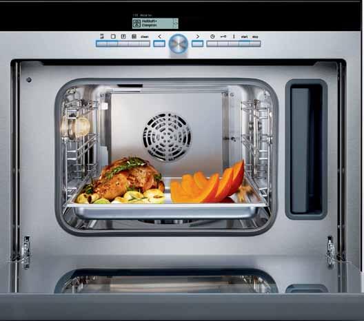 Multi-talented, healthy and co-ordinated. Siemens compact45 steam ovens have it all. Compact Appliances How do they work? Siemens steam and steam combination ovens are quick and easy to install.