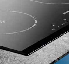 Some of our 60cm and 80cm wide ceramic and induction hobs are designed for seamless flush installation directly into natural stone (e.g. granite) or tiled countertops.