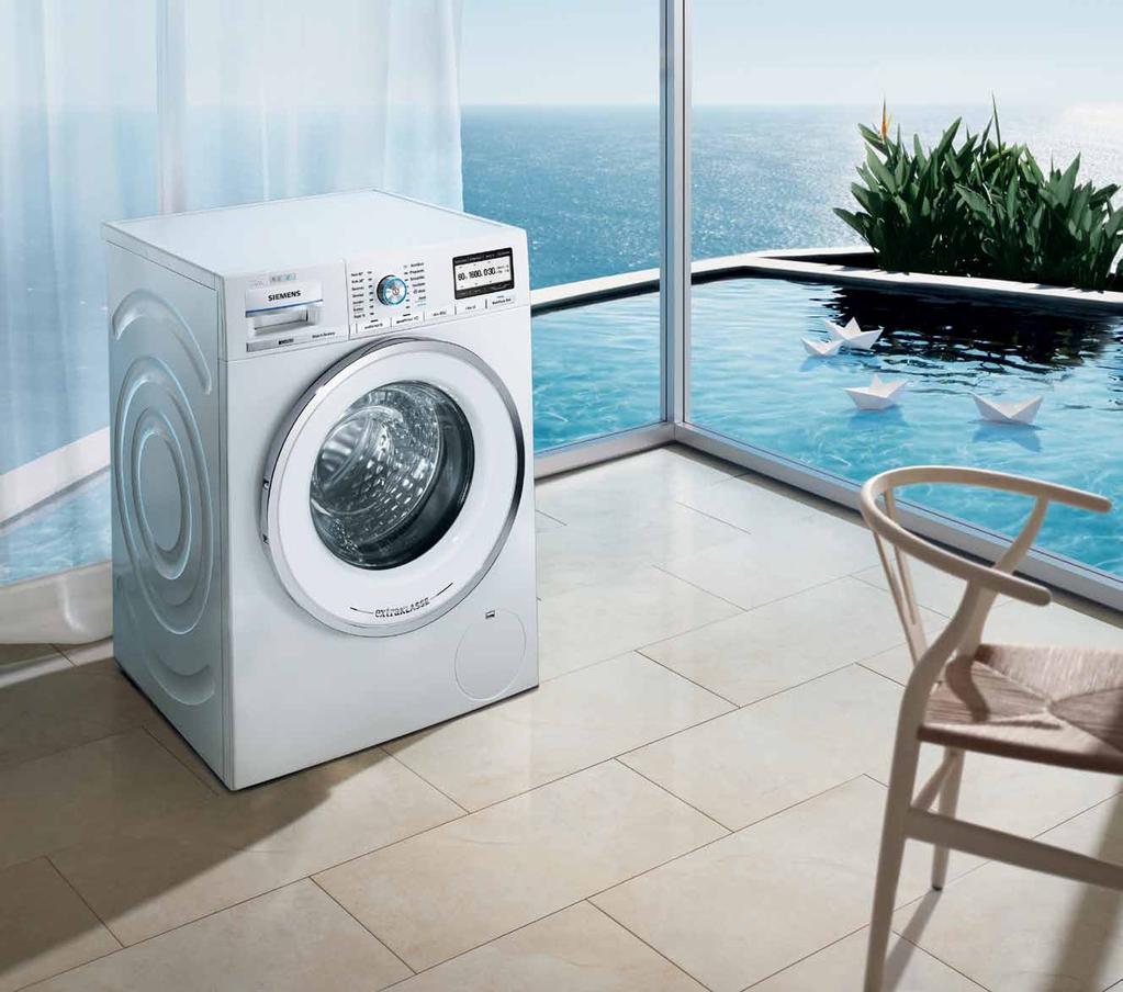 Washing and Drying Premium laundry with exceptional cutting edge features like load scale and dosage