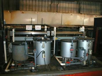Filtration Counter flow rinsing Weirs &