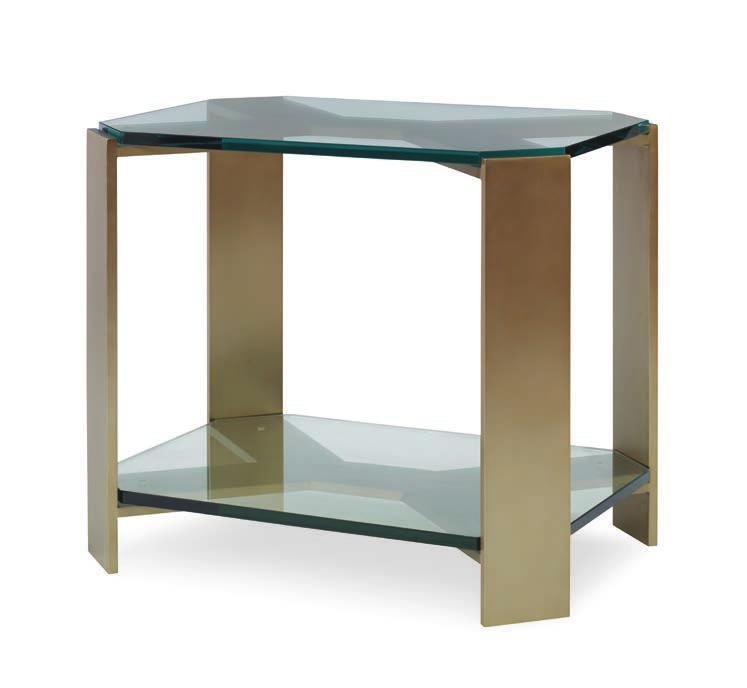 FAIRFAX END TABLE OTB852 END TABLE OTB852-30 OVERALL: W30 D22 H26 FEATURES: 3/4 Tempered Glass