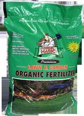 00 CHICK MAGIC ORGANIC ALL PURPOSE PLANT FOOD 5-3-2 Chick Magic All-Purpose 5-3-2 7%Ca Formulated for all plants in your lawn and garden All organic with slowly available nitrogen that will not