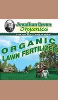 JONATHAN GREEN WHS 3 Fertilizers & Weed Contol ORGANIC LAWN FERTILIZER 8-3-1 LAWN & GARDEN PRODUCTS 2014 20 lb. bag Covers 5,000 sq. ft.