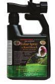 48 FOLIAR SPRAY & ROOT DRENCH FOR TREES & SHRUBS Reduces loss due to stress and inadequate water Builds soil value and enhances overall tree and shrub functions Increases fertilizer values while