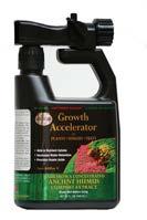 80 GROWTH ACCELERATOR SPRAYER A consortium of microbes in combination with humates, carbon and essential elements designed specifically to build and improve soil structure and biology Improves soil