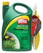 17 WEED B GON WEED KILLER FOR LAWNS CONCENTRATE Ortho Weed B Gon max spray has the strongest formula ever Kills even the toughest lawn weeds Visible results in 24 hours Rain Proof in 1 hour Kills