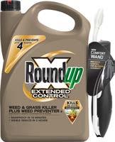 14 EXTENDED CONTROL WEED & GRASS KILLER CONCENTRATE Dual-action formula Kills existing weeds and grasses to the root Prevents new weeds from growing for up to 4 months by creating an invisible
