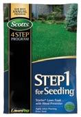 SCOTTS LAWN & GARDEN PRODUCTS 2014 STEP 2 - WEED CONTROL PLUS LAWN FOOD Kills Dandelions and other Broadleaf Weeds Builds thick green turf form