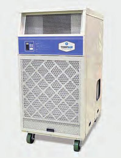 16 COOLING www.temp-air.com 800-836-7432 AIR-COOLED PORTABLE AIR CONDITIONERS Our air-cooled mobile air conditioners provide a simple spot cooling solution for spaces up to 7,800 square feet. www.temp-air.com 800-836-7432 COOLING 17 AIR-COOLED ACCESSORIES TEMP-AIR s full line of accessories adapt air-cooled portable air conditioners to any installation application.