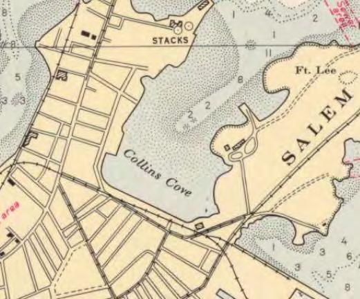 Sewerage is a Public Nuisance 1869-73: Sewers are built. All empty into Collins Cove.