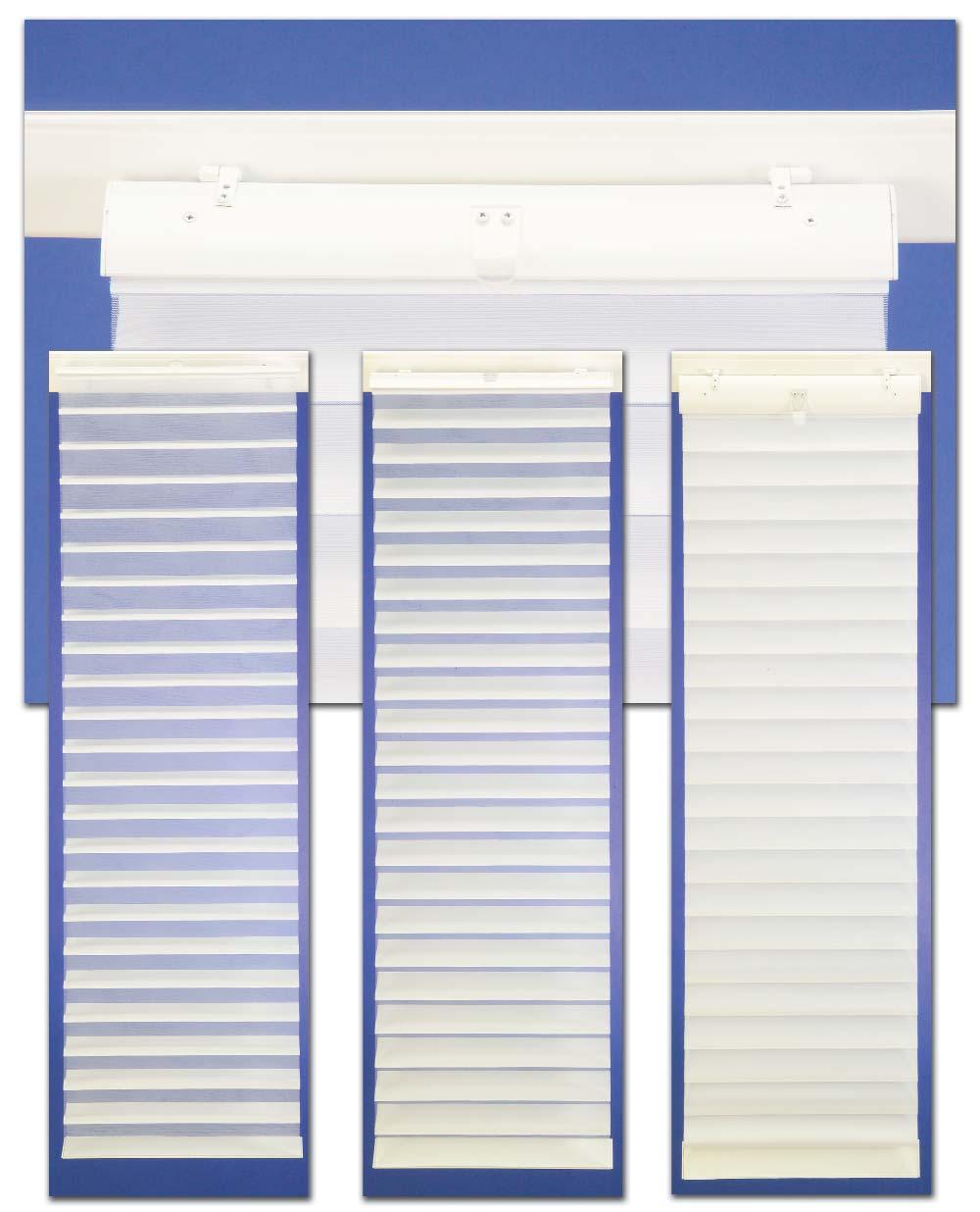 Comfortex Window Fashions SHANGRI-LA DOOR DESIGN WINDOW SHADINGS Product Category: Alternate Shading Products For decades, window fashion professionals have tried to cover side windows and French