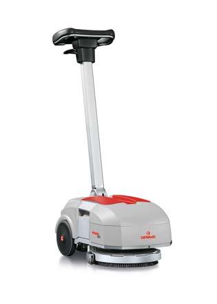 Try the cleaning ON DEMAND experience: cleaning whenever and wherever you want Scrubbing Machines ALWAYS CHARGED AND READY TO USE Thanks to the lithium ion battery it is ideal to perform many, short