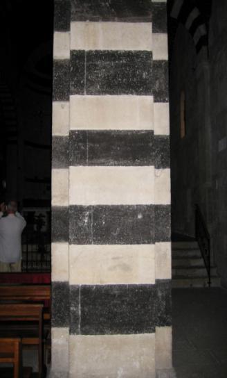The use of slabs of Black & White Marble From this Point & Click