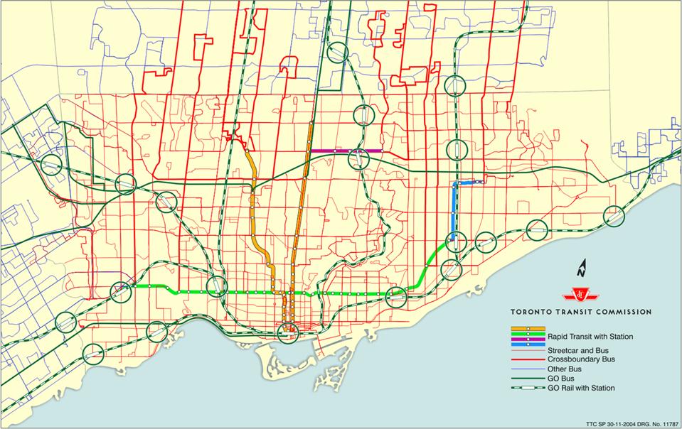Public Transit in Toronto Third largest public transit system in North America Subways, streetcars,