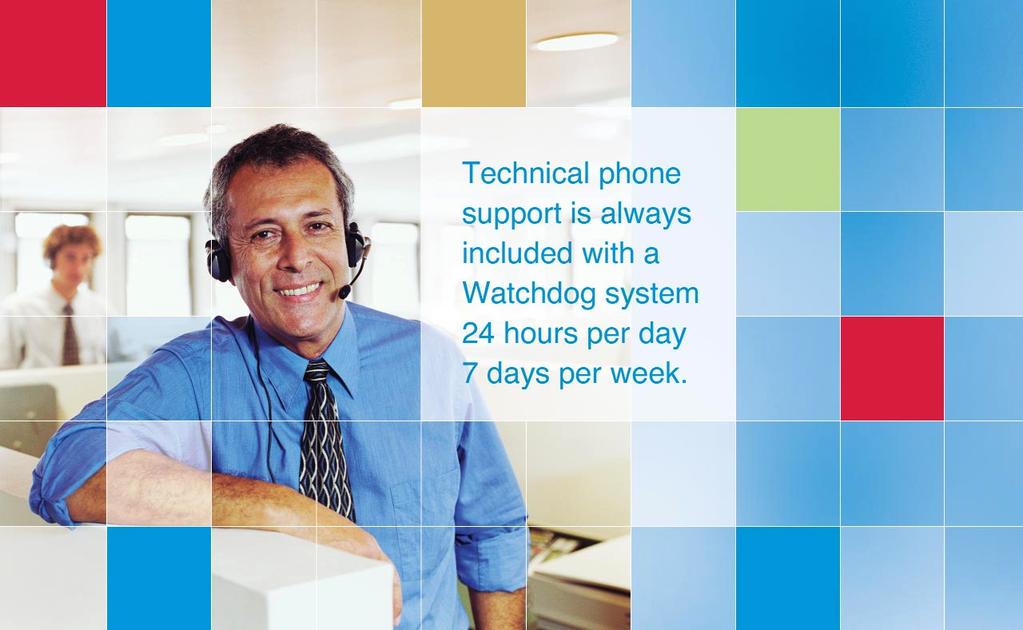 Training, Service and Support System start-up/initialization Once the Watchdog system has been installed Edstrom service staff perform the system start-up procedures.