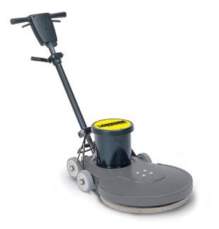 Floor Machines / Burnishers Kärcher floor machines and burnisher provide versatility, heavy cleaning and deep shine Kärcher s line of commercial-duty floor machines are built to endure the rigorous