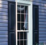 SHUTTERS Provides a beautiful colonial appeal Baked-on acrylic finish provides superior resistance to fading Standard is available in 12" and 15" widths and 14 different lengths Custom is available