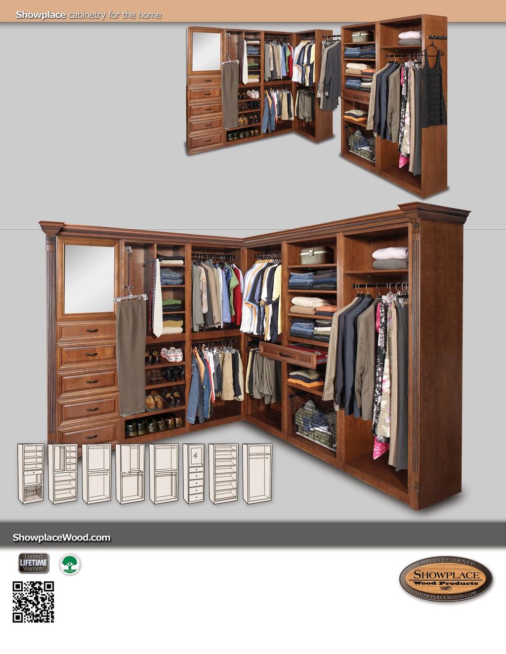 designer closets If you re thinking outside the box, you may also want to think inside the closet.