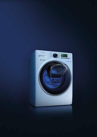 Open the door to smarter washing. The NEW Samsung AddWash range.