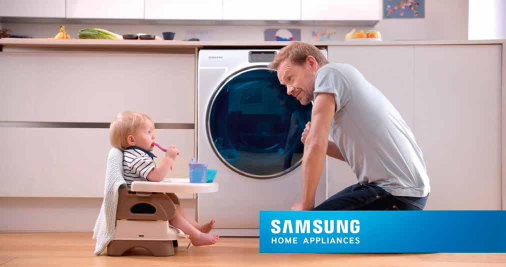 45 Samsung Laundry Awareness Always on Sponsorship - Apprentice Idents sponsored Prime Time on Food Network, ran on Tasty Entertainment on Watch, Hells Kitchen on ITV2 and sponsored Come Dine with Me