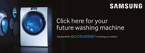 50 Samsung Laundry Awareness Web banner WW9000 OUR TARGET Make shoppers aware that Samsung makes high-end washing machines. WHAT WE WANT PEOPLE TO BELIEVE?
