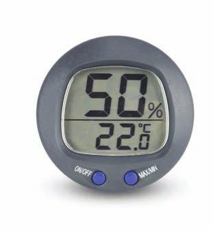 This therma-hygrometer is ideal for monitoring both temperature and humidity in rooms, offices, factories and similar to ensure optimum environmental conditions are maintained.