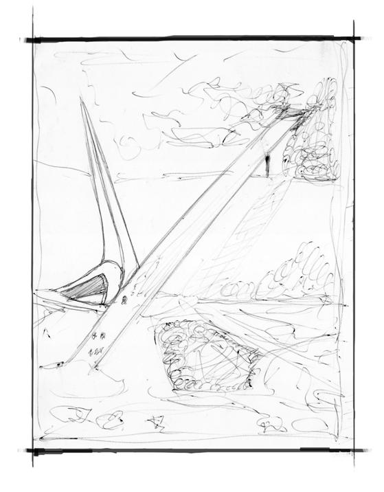 9 Image_11 Image_12 Images_11-13 are a series of sketches showing the initial idea and shapes of the Sundial Bridge.