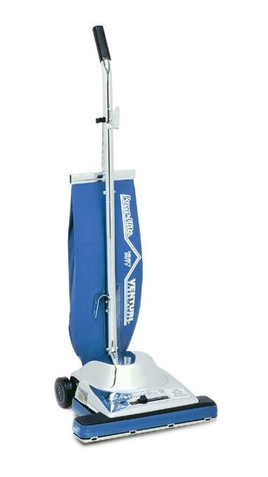 Commercia Upright Vacuums Powr-Fite offers 19 upright modes.