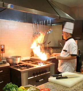 Kitchen Exhaust: Prescriptive Requirements for Commercial Kitchens. 1. Kitchen exhaust systems. a.
