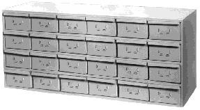 CABINETS WITH DRAWERS & TUBING/HOSE Rugged, heavy gauge steel construction with baked enamel fi nish for long-term organized storage of all maintenance supplies.