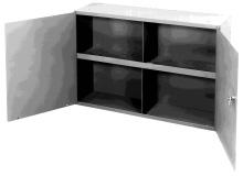 AEROSOL CAN CABINET Constructed of Heavy Duty Cold-rolled Steel Featuring Room for 48