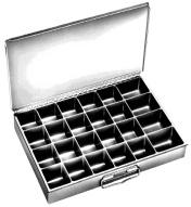 ASSORTMENT TRAYS Rugged, heavy gauge steel construction with baked enamel fi nish for long-term