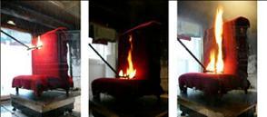 INTIMIRE Requirements flame retardant upholstery fabrics Exclusive use of fabrics with a low rate of heat release Avoid the use of fabrics that spread the fire to other elements with burning droplets