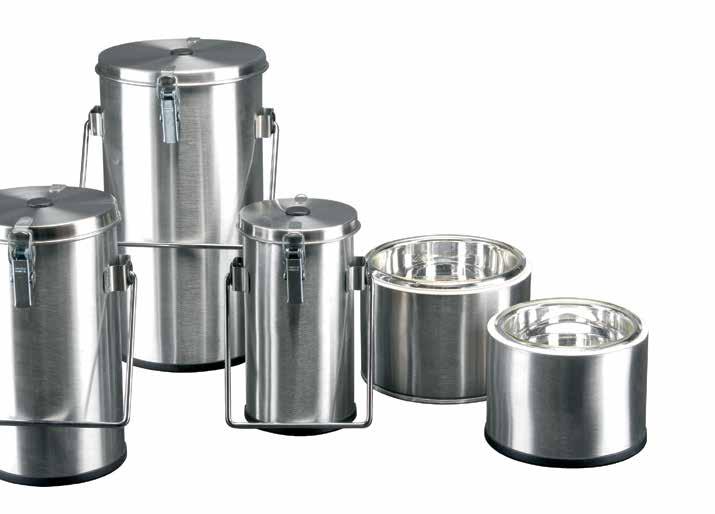 SAMPLE AND LN 2 TRANSPORTATION Thermo Scientific Thermo-Flask Benchtop Liquid Nitrogen Containers Our Thermo-Flask liquid nitrogen containers feature inner vessels of borosilicate glass evacuated to