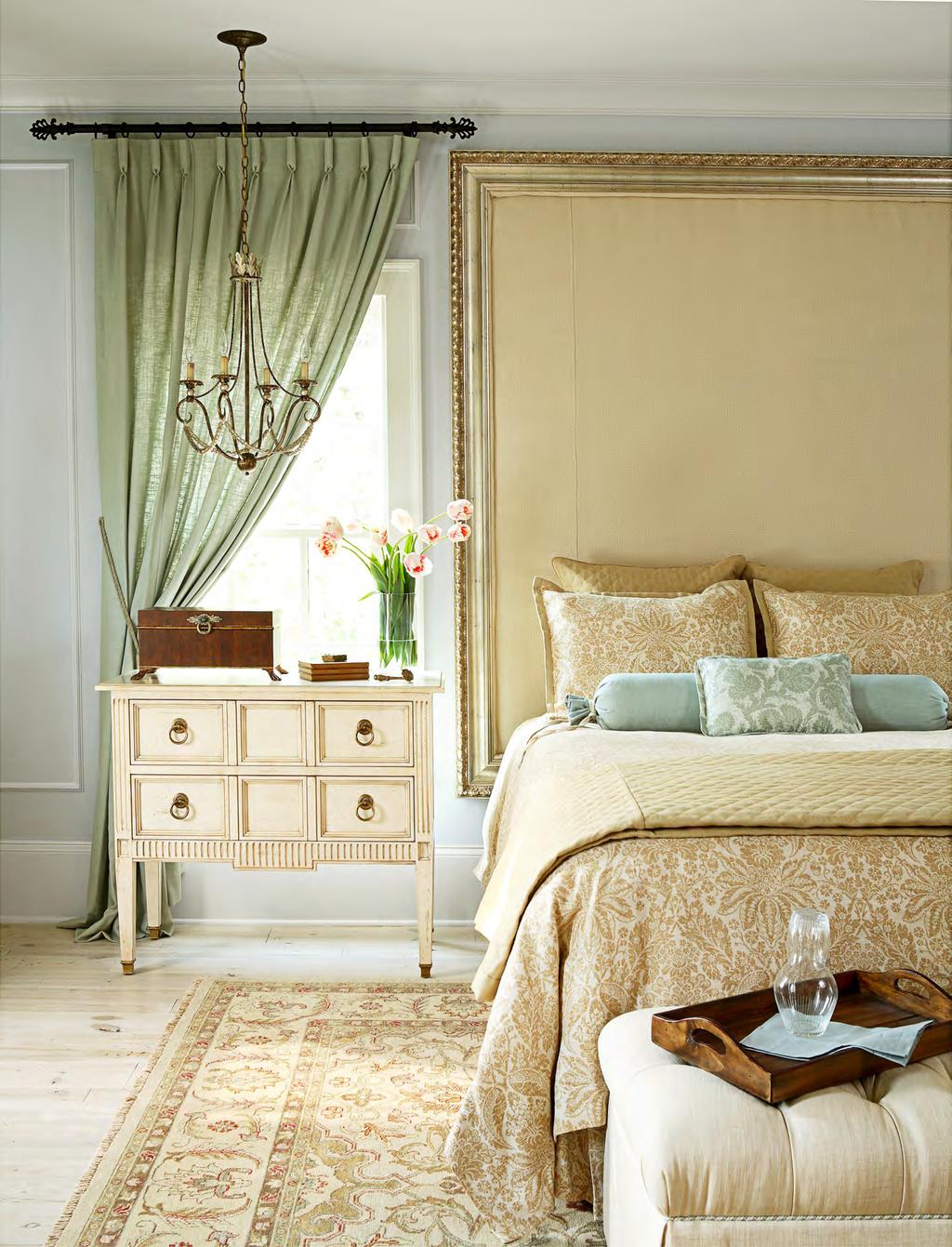 68 DECORATING fall 2008 This room is elegant and feminine, but at