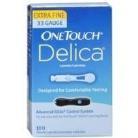 J&J022136-01 DELICA LANCETS 100ct Reduced vibration for smoother lancing Glide control for more precise lancing Now