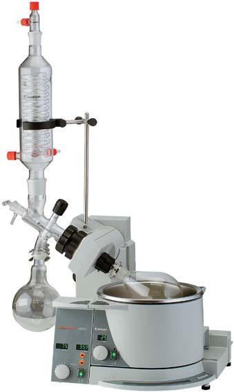 Rotary Evaporators, Heidolph Laborata 4000 Series of rotary evaporators Non-sticking vapor tube removes easily, eliminating broken glass Flask ejector presses off sticking evaporation flasks 26 mm