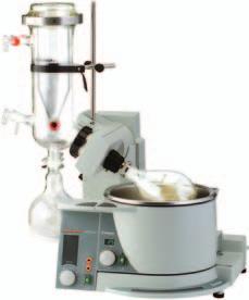 288-166 LABOROTA 4000 Series, Rotary Evaporators, continued LABOROTA efficient series LABOROTA 4000 efficient with handlift/laborota 4001 efficient with motorlift Convenient large dial controls for