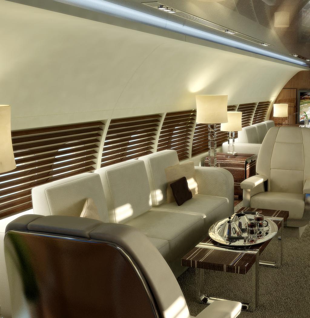BBJ 2 Edése Doret For international jet-setters constantly on the go, beauty and comfort are the order of the day as they seek a home from home in the sky.