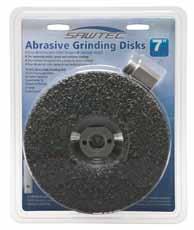 GRINDING DISKS 3-PACK SAWTEC-ZEK Abrasive Grinding Disks Grinding Disks for removing mastic, epoxy, paint, carper glue and urethane coatings.