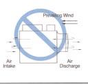 Design Features Vertical Air Discharge The vertical air discharge of the ICT unit reduces the chance of air recirculation, since the warm humid air is directed up and away from the unit.