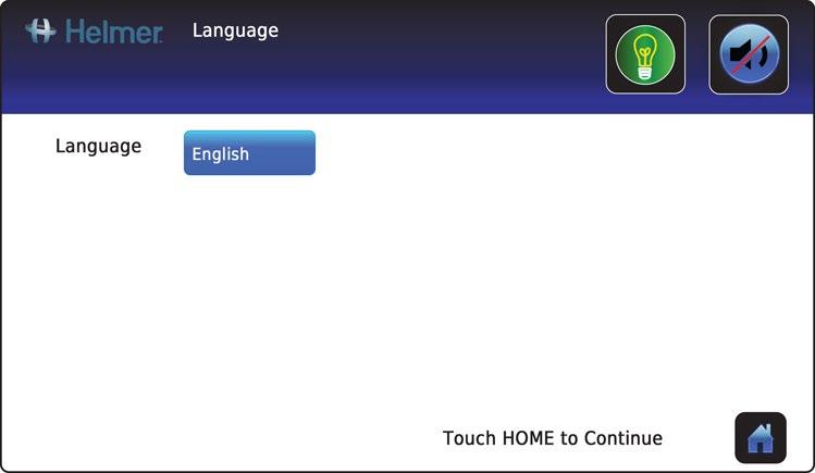 c 3 will take approximately 2-5 minutes to boot up. Start screen i.series Operation On the Language screen, touch the Language button, then select the preferred language from the drop-down menu.