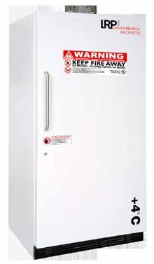HAZARDOUS LOCATION refrigerators & freezers Meet NFPA and OSHA guidelines for Hazardous Locations, Class 1, Division II, Group C & D.