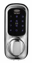001Touch Keyless Digital Deadlatch 64 49 52 25 109 153 123 Exterior Interior Digital Touch Screen Illuminated keypad. Proximity Card 2 Key Cards included.