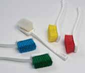 Long Handled Stiff Resin Churn Brush 4180 45 60 x 64 x 400 Suitable for cleaning of larger bowls and containers.